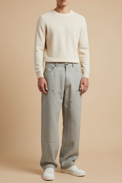 Pantalon Baggy Technique - Vert Jean