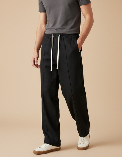 Pantaloni Baggy Neri - Noir Lin
