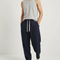 Pantalon Baggy Marine Cordon Décontracté Ample Homme - Lin