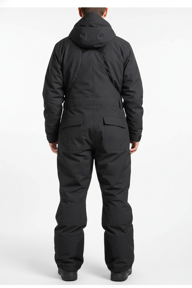 Pantalon De Ski Baggy Noir - Polyester