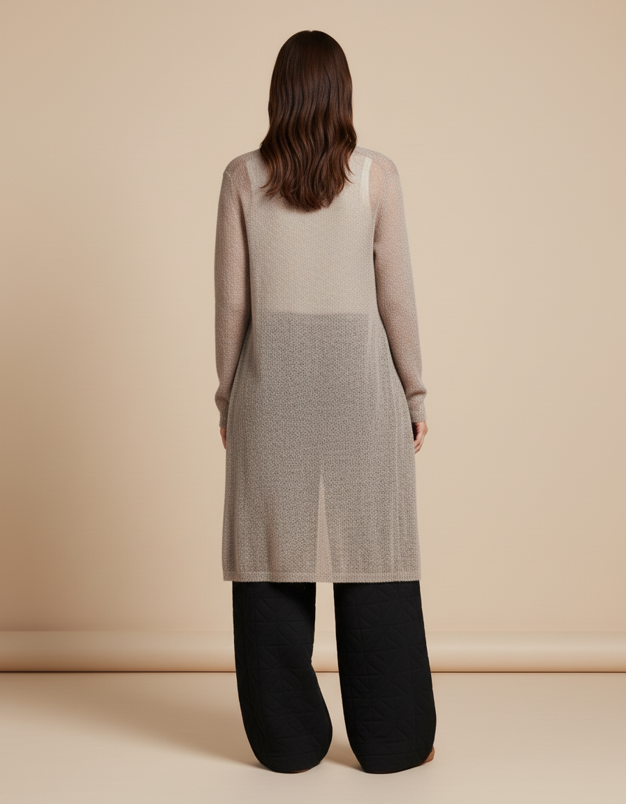 Pantalon Baggy Noir Matelassé Ample Chaud Hiver - Molleton - vue 2