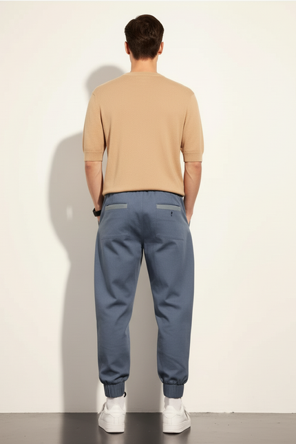 Pantalon Baggy Bicolore Cargo Ample Multi-Poches Homme - Multicolore Toile - vue 2
