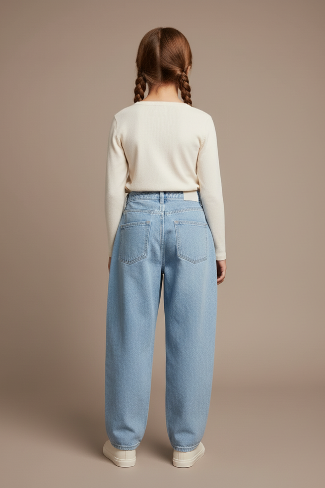 Pantalon Baggy Jean Clair Ample Imprimé Manga Unisexe - vue 2