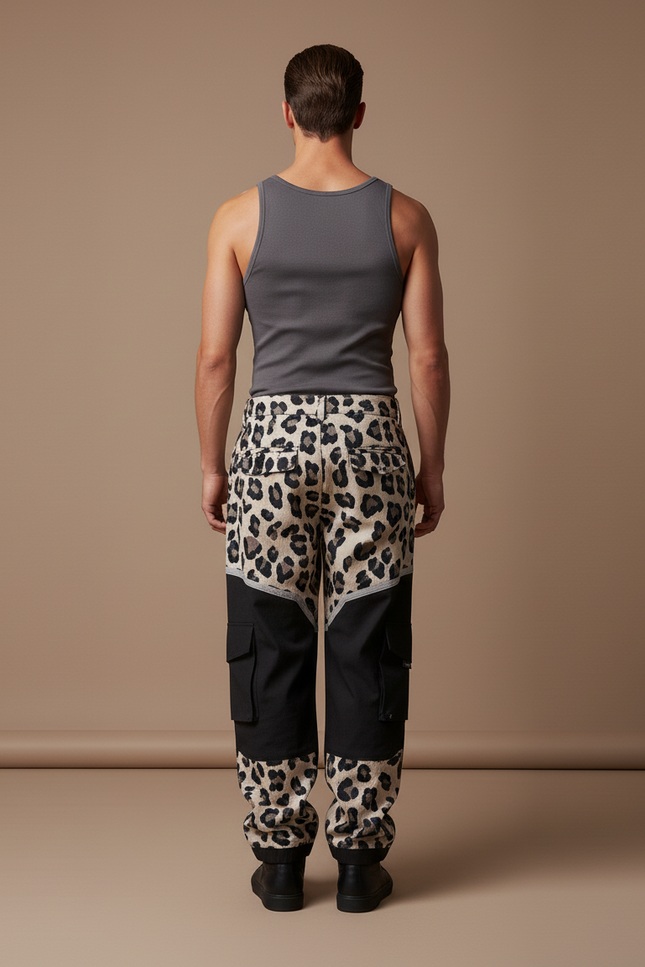 Baggy Pantalon De Ski - Imprimé Toile - vue 2