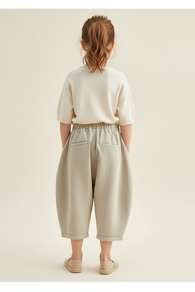 Pantalones Cortos Baggy - Kaki Toile - vue 2
