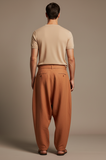 Pantalones Baggy Hombre - Orange Lin - vue 2