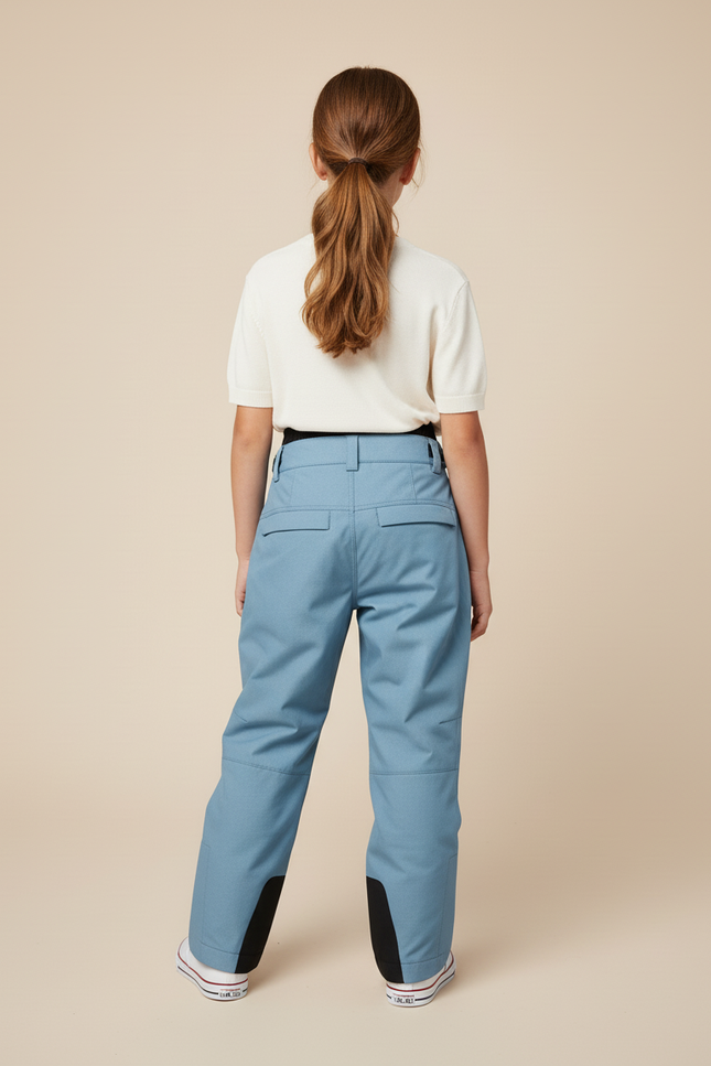 Pantalon Baggy Bleu Enfant Décontracté Imperméable Hiver - Polyester - vue 2