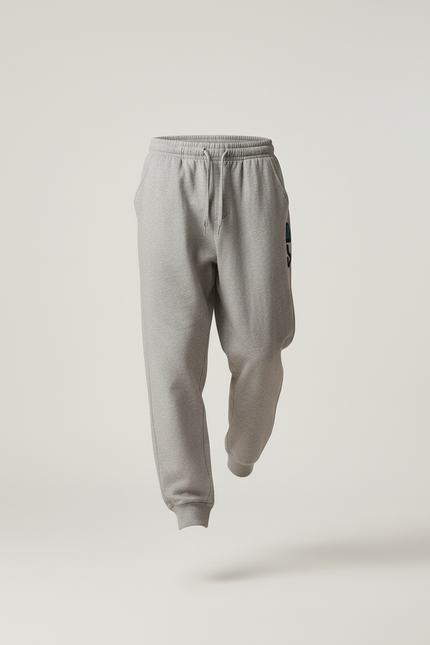 Pantalon Baggy Gris Molletonné Confortable Sport Homme - vue 3