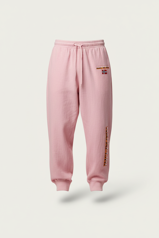 Pantalon Baggy Rose Imprimé Cordon Molleton Homme - vue 3