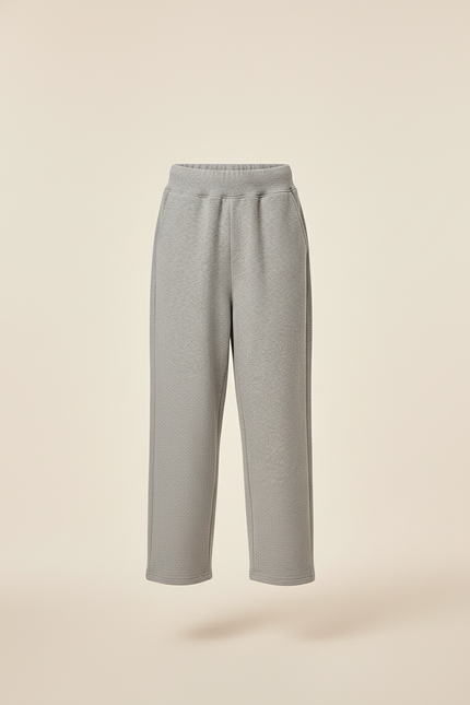 Pantalon Baggy Gris Molleton Ample Enfant Sport - vue 3