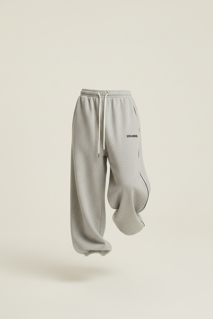 Pantalon Enduro Baggy - Gris Molleton - vue 3