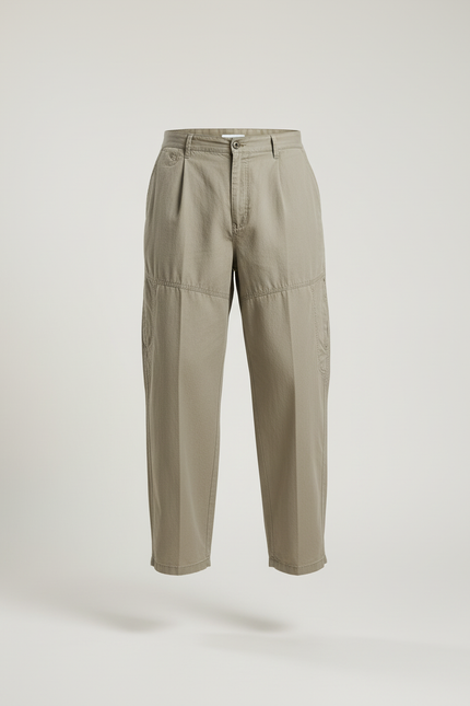 Pantalon Baggy Kaki - Toile - vue 3