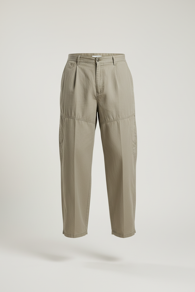 Pantalon Baggy Kaki - Toile - vue 3