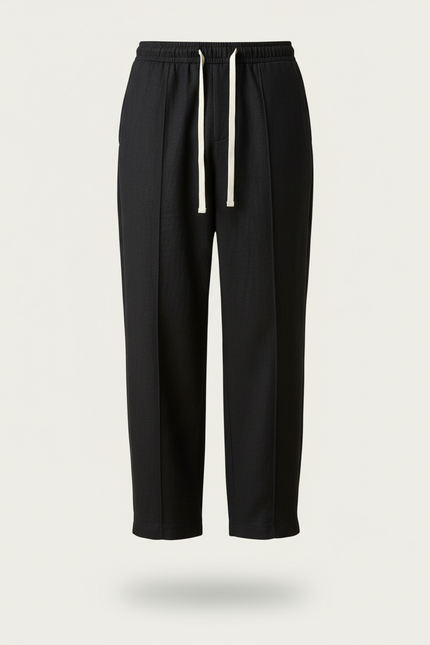 Pantaloni Baggy Neri - Noir Lin - vue 3