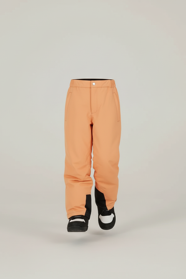 Pantalon Baggy Orange Imperméable Ample Enfant Ski - Polyester - vue 3