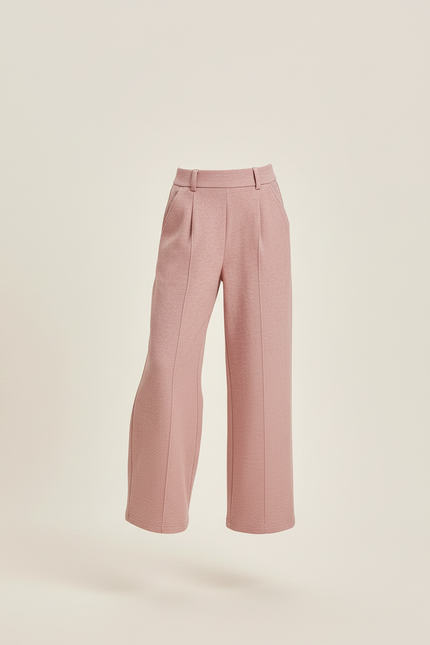 Pantalon Baggy Rose Plissé Ample Confortable Fille - Molleton - vue 3