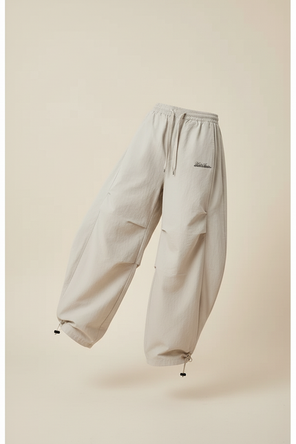 Pantalon Baggy Beige Ample Coton Décontracté Enfant - vue 3