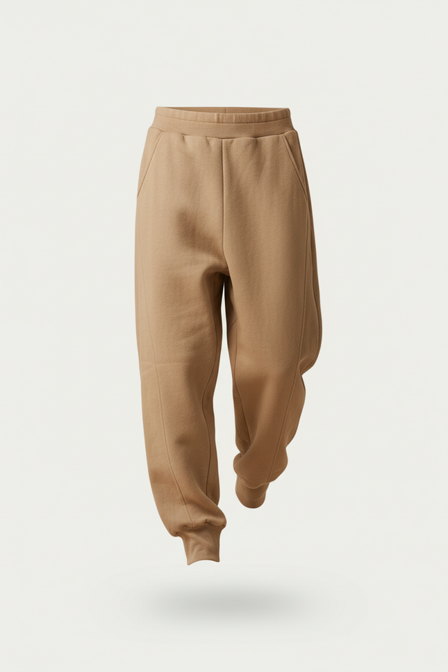 Pantalon Baggy Beige Harem Ample Décontracté Homme - Molleton - vue 3