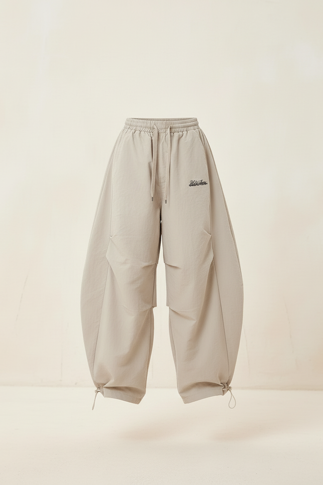 Pantalon Baggy Beige Ample Confortable Fille - Polyester - vue 3