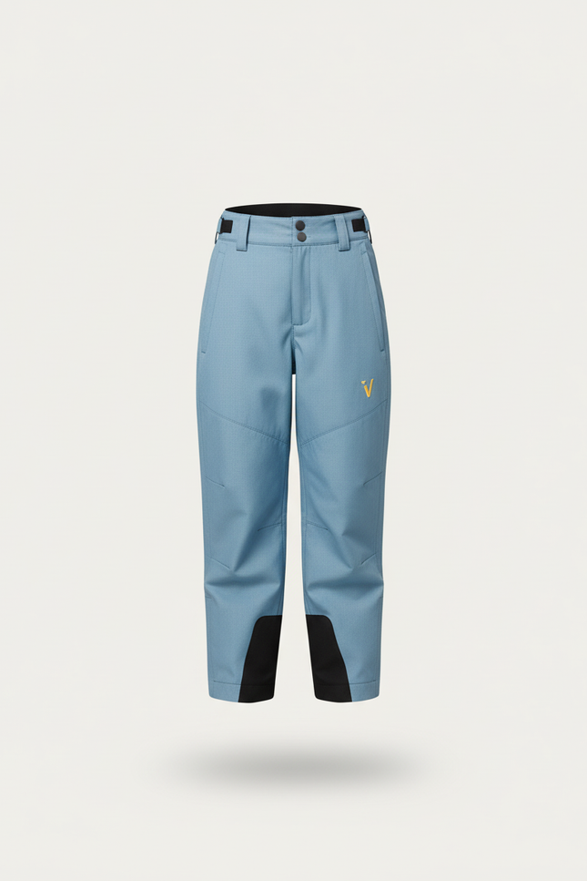 Pantalon Baggy Bleu Enfant Décontracté Imperméable Hiver - Polyester - vue 3