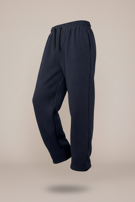 Pantalon Baggy Marine Molleton Ample Sport Garçon - vue 3