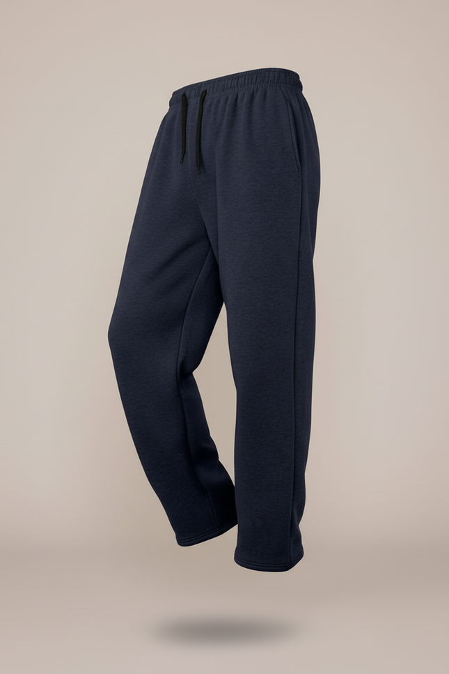 Pantalon Baggy Marine Molleton Ample Sport Garçon - vue 3