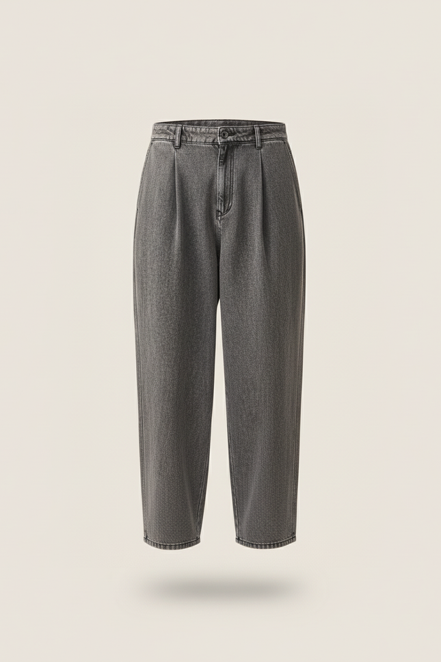 Pantalon Extra Baggy - Gris Jean - vue 3