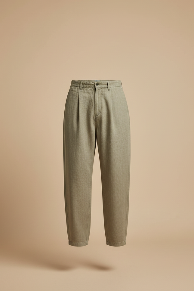 Pantalon Baggy Oversize - Kaki Lin - vue 3
